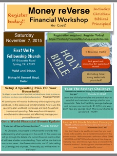 Money reVerse Financial Workshop