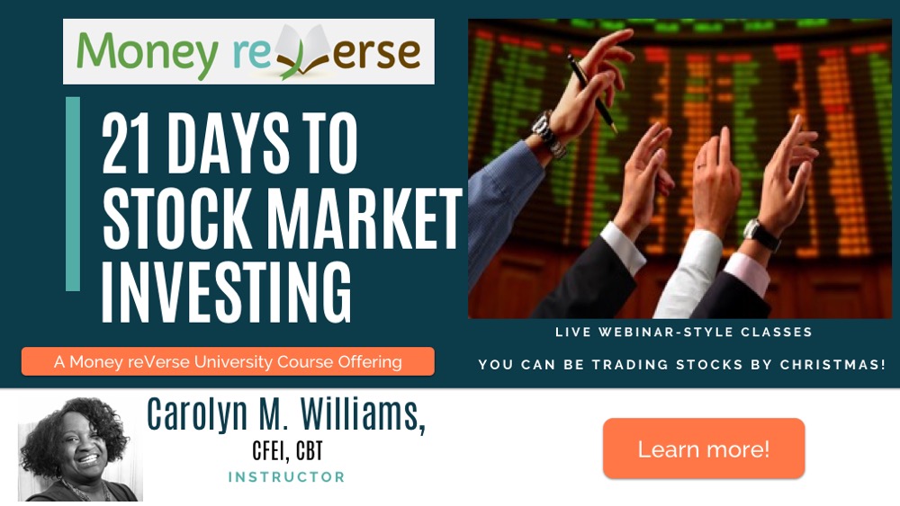 21 Days to Stock Market Investing Class